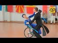 Спортивные танцы на колясках - лучшие пары выступили в Минске