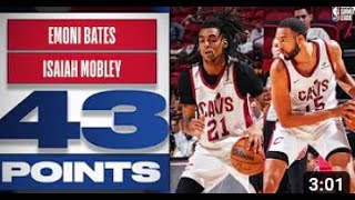 CLUTCH performance by Isaiah Mobley 23 PTS & 7REB & Emoni Bates 20 PTS & 7 REB In Semifinal W!