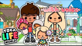 Family House Tour || *WITH MY VOICE* || Itz Toca Alice || Toca Boca Roleplay With Voice S1E4