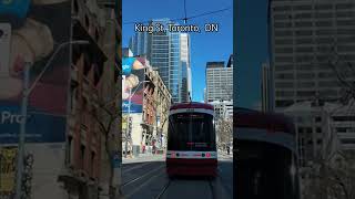 King Street, Toronto,  Ontario #drivingtour #toronto