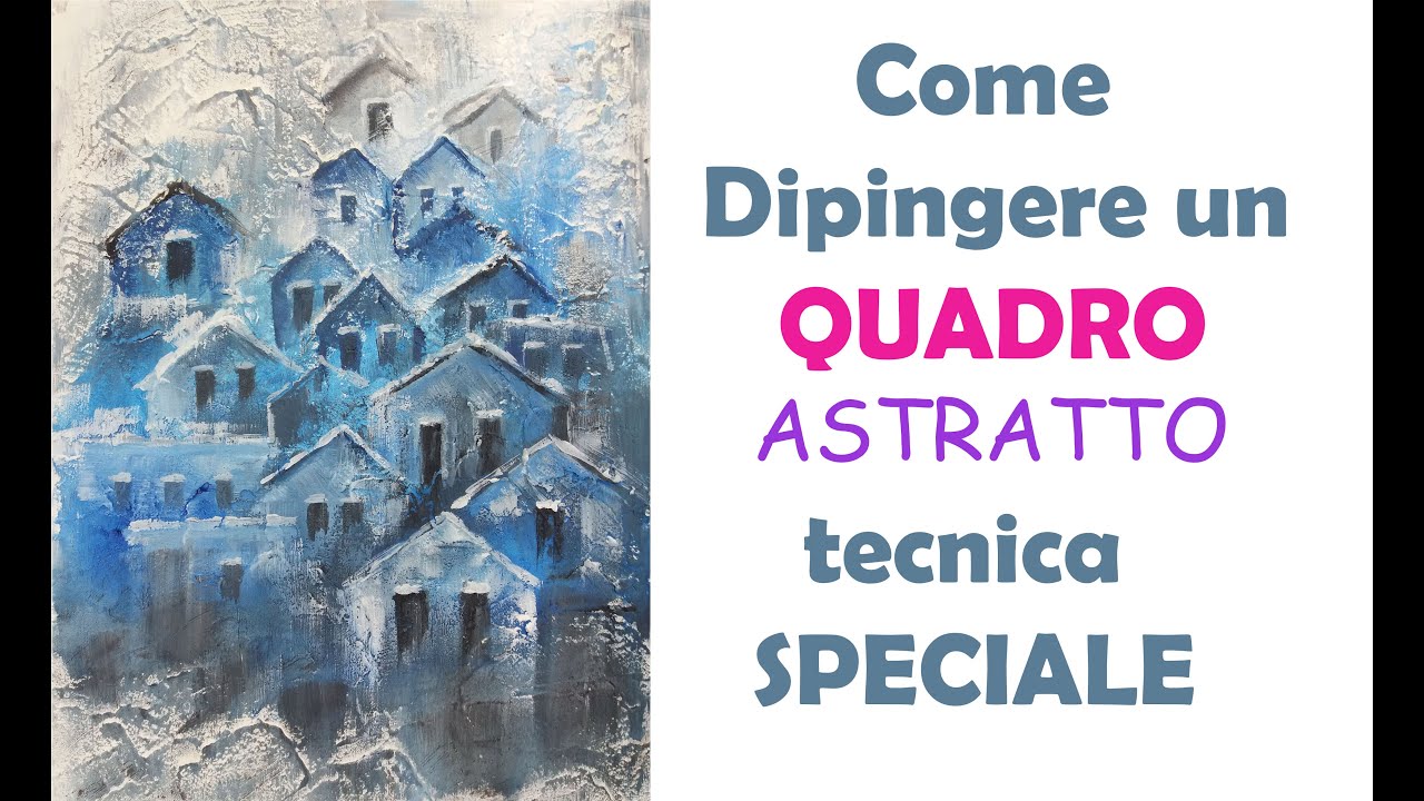 Come dipingere un quadro astratto - Momarte