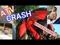 ATV CRASH!!! We Wreck Our QUADS!!! Broken Bones and ER Visit!!!