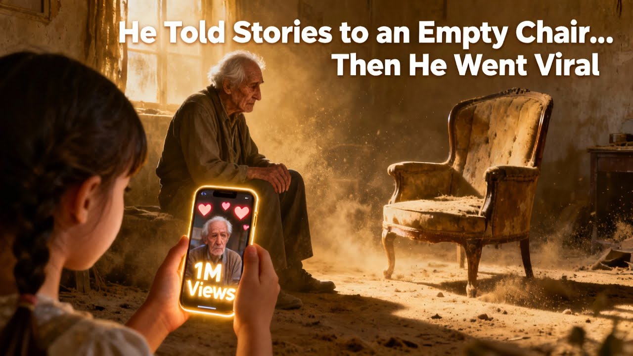 Он рассказывал истории пустому стулу на протяжении 20 лет. А потом стал вирусным.