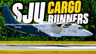 ✈️ HEAVY CARGO & PRIVATE JETS Takeoff & Landing 🇵🇷 San Juan Airport Plane Spotting [SJU/TJSJ] 