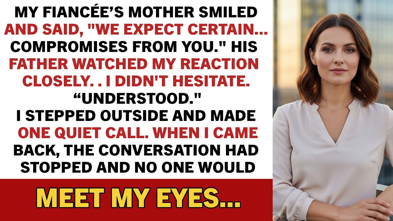 My Fiancé’s Mother Smiled And Said, 