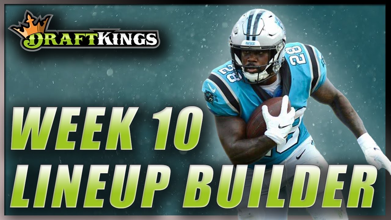 draftkings-week-10-nfl-dfs-picks-tournament-lineup-strategy-youtube