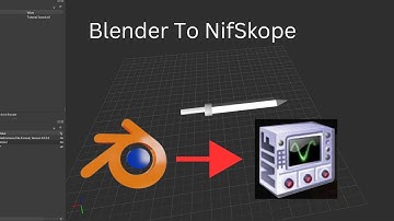 Morrowind Modding #1 - Blender to NifSkope #modding #blender #nifskope