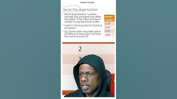 How much do you know about Serial File Organization?  #makeitsimplett #trinidadandtobago #csec