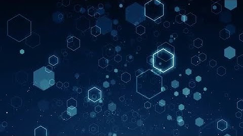Hexagons Background Loop Stock Motion Graphics
