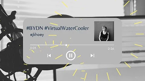 VIRTUAL WATERCOOLER: How To Make Time For Networking