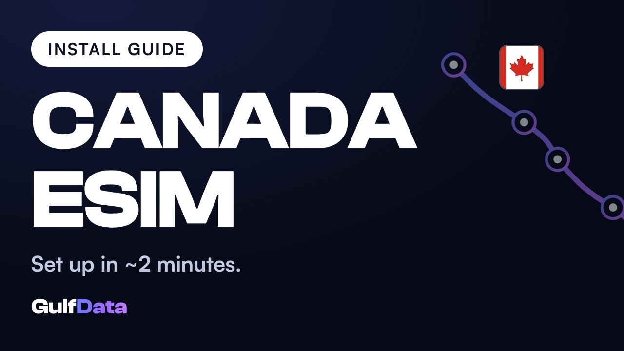 How to Install a Canada eSIM — step-by-step video guide
