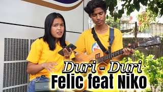 Felic ft Niko - tri suaka Duri Duri Vidio pengamen bikin baper