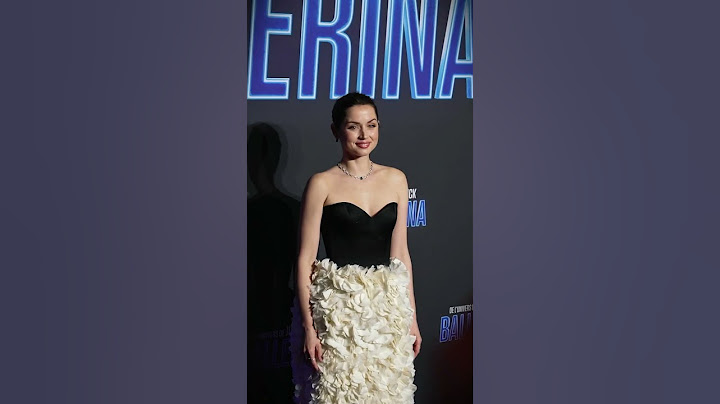 Ana de Armas Shines at the Ballerina Movie Paris Premiere