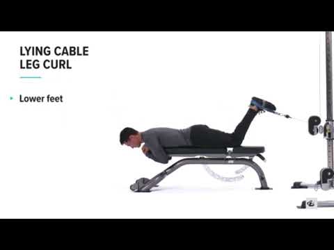 Cable Hamstring Curl - Lying