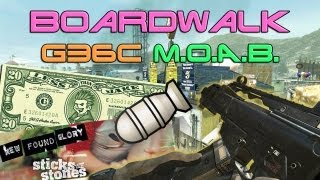 MW3 I G36C Boardwalk MOAB! I "The Road To Warped Tour" Less Than Jake & New Found Glory gig!