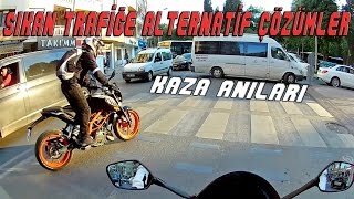 Kaza Anıları,Sıkan Trafiğe Alternatif Çözümler / Ayarsız Motovlog