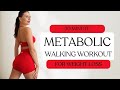 30 min metabolic walking exercises for weight loss no jumping  standing  walk at home workout