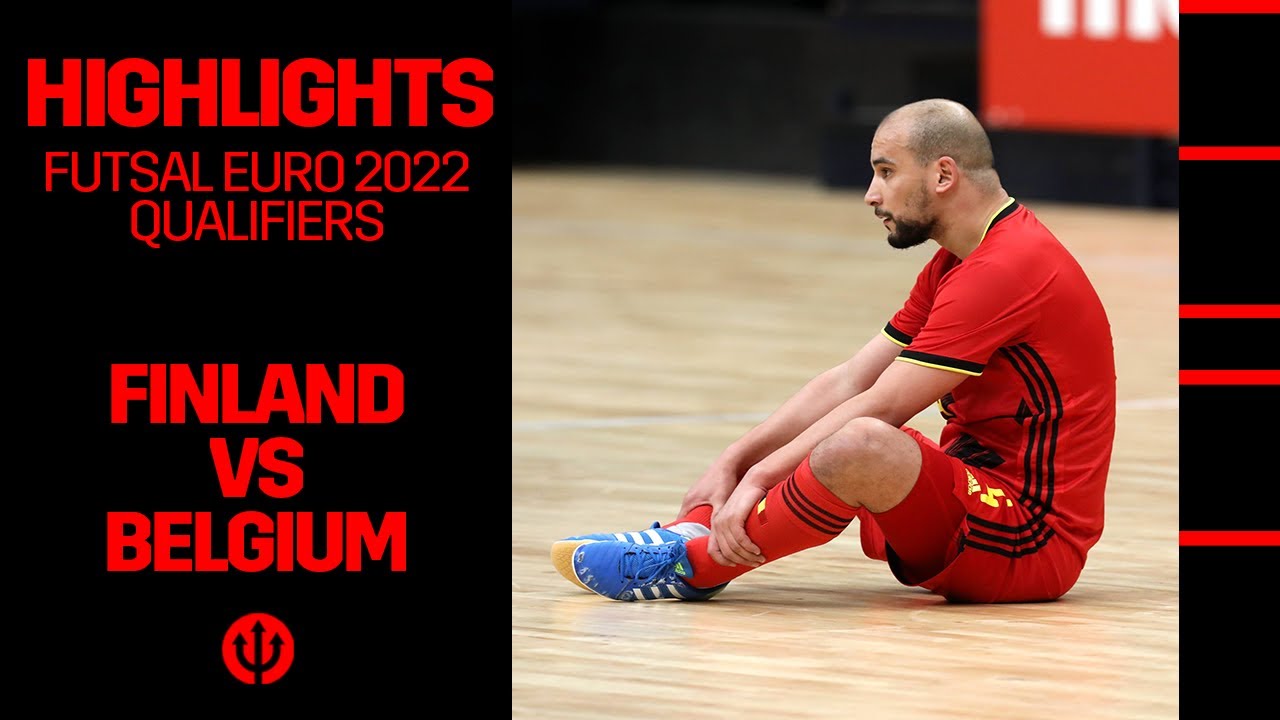 Futsal Futsaleuro 2022 Qualification Belgium 5 4 Italy Youtube