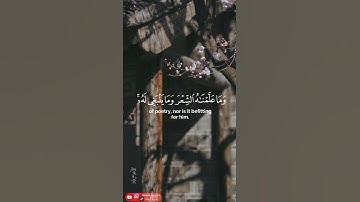اكتب شيء تؤجر عليه 🧡 {ومن نعمره ننكسه في الخلق أفلا يعقلون}#سورة_يس #new #quran #فارس_عباد #المغرب