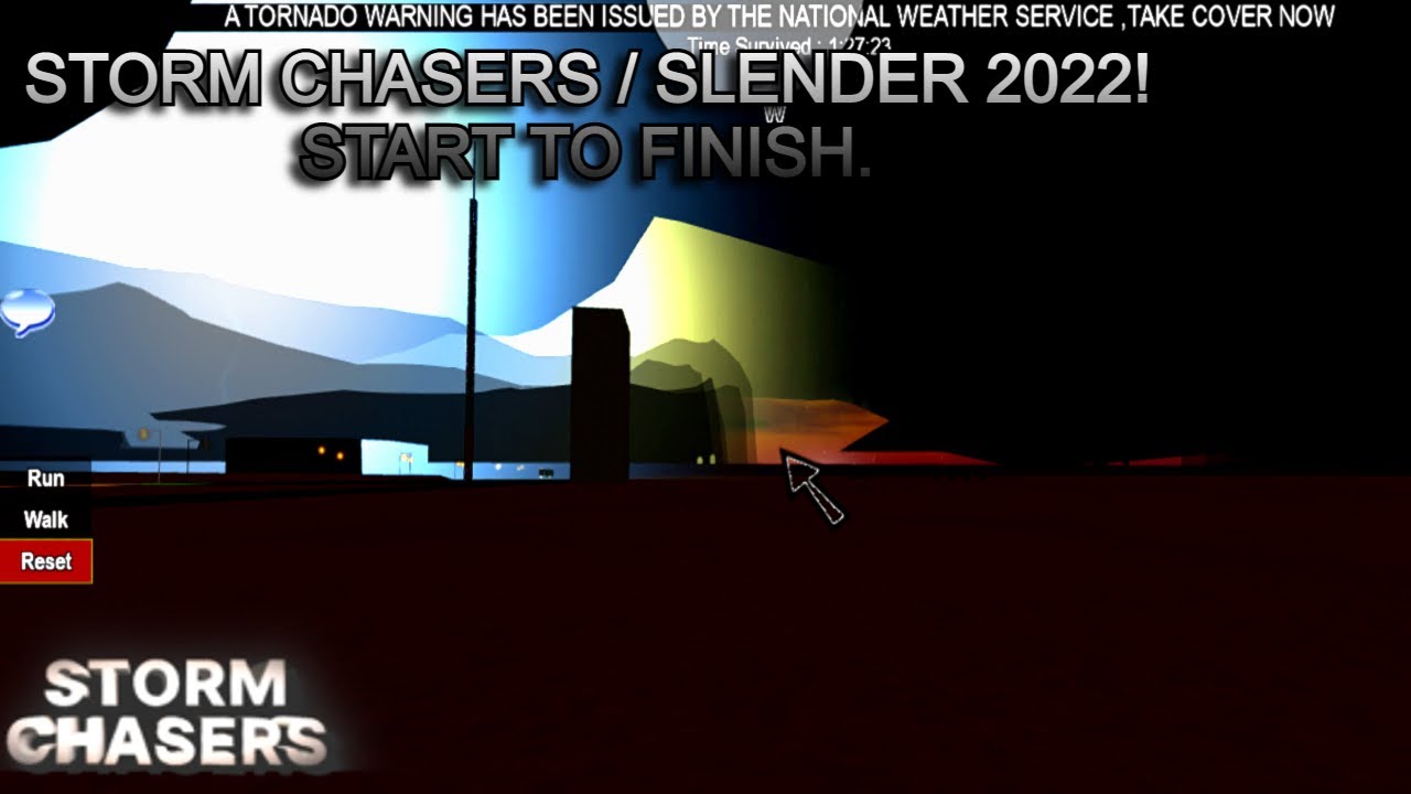 Roblox Storm Chasers (Slender) gameplay. 2022🌪 - YouTube