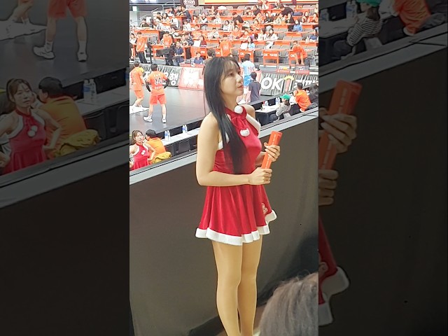#감서윤치어리더 선수 응원가 부산 OK저축은행 읏맨 V-League Cheerleader 251217