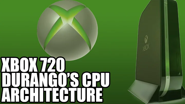 Découvrez l'architecture révolutionnaire de la Durango CPU pour Xbox One!