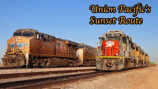 The Sunset Route: Union Pacific's Scenic Mainline Through the Southwestern Desert
