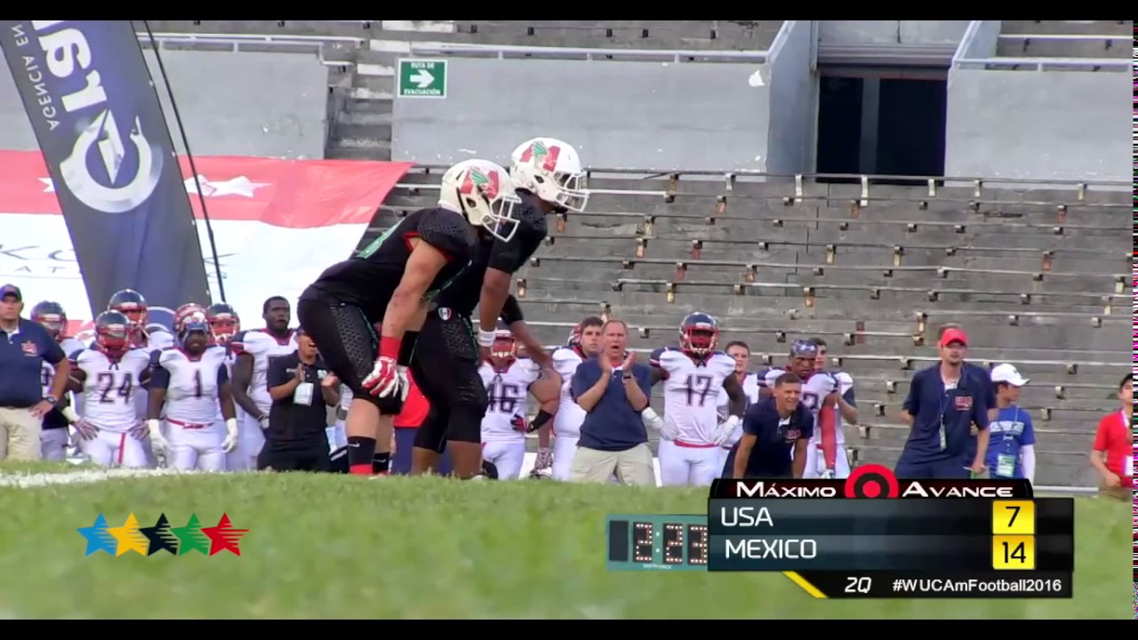 HIGHLIGHTS FINAL MEXICO VS USA - 2nd World University American Football