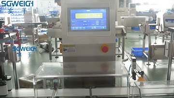 Automatic Bottle Checkweigher With Rejector Inline Chek Weighing System