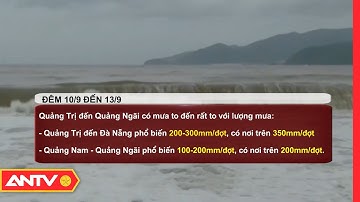 Cảnh Báo Lũ Trên Các Sông Từ Thanh Hóa Đến Quảng Ngãi | Tin Tức 24h | ANTV