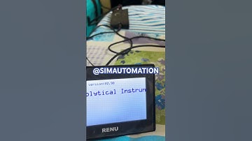Downloading project in RENU HMI with attached analog I/O module #ytshorts by ​⁠@simautomation
