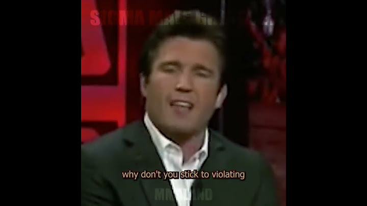Sigma Male Chael Sonnen Vs Beta Rampage Jackson