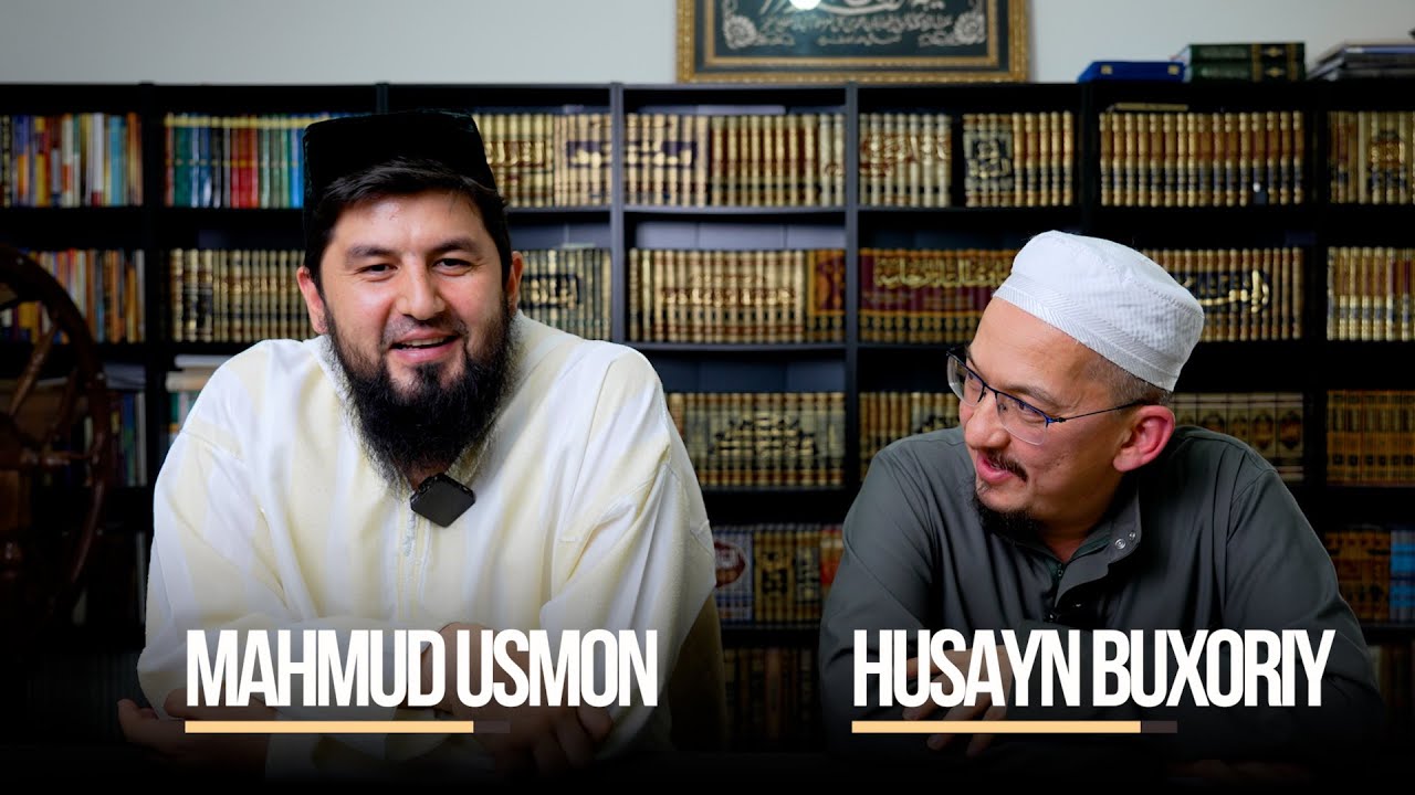 Ustoz Husayn Buxoriy va Ustoz Mahmud Usmon ishtirokida Madina talabalari bilan suhbat | Mahmud Usmon