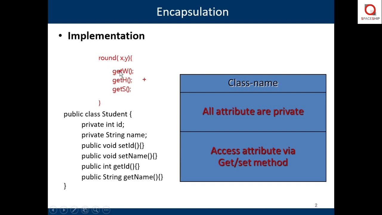 Module 12 - Encapsulation (JAVA พื้นฐานเพื่อการเขียนโปรแกรมอย่างเป็น ...