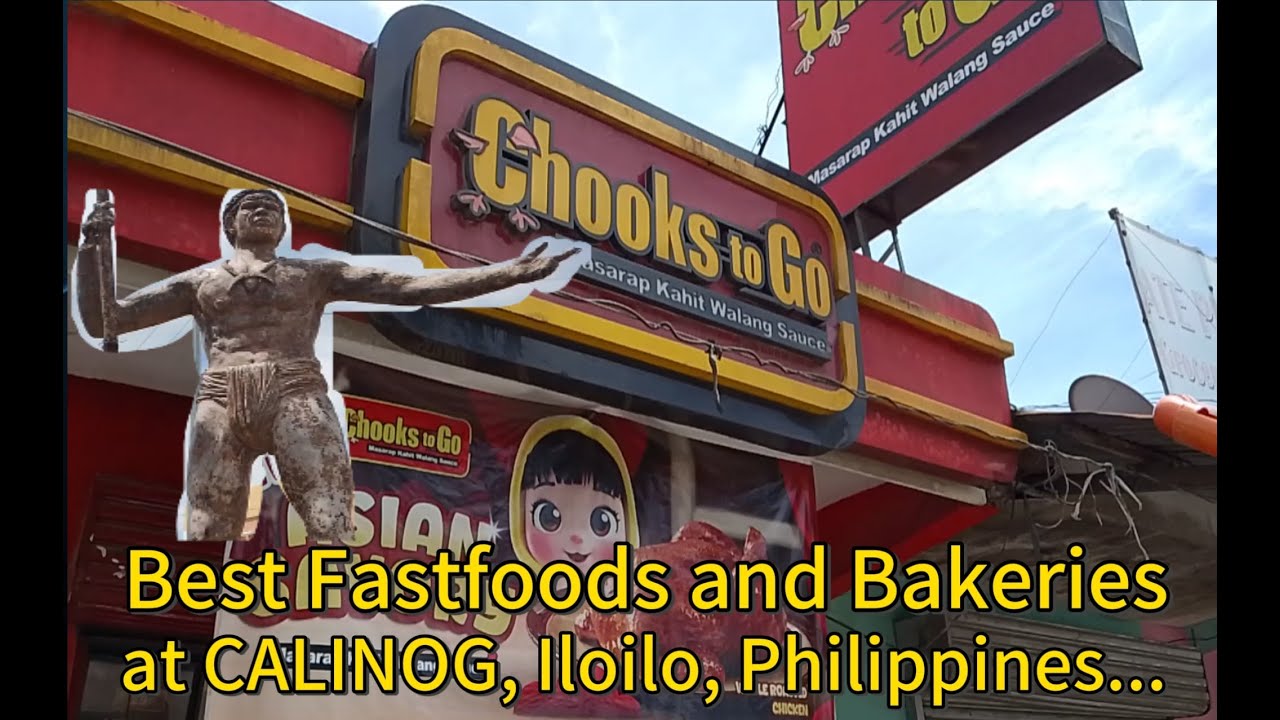 FASTFOODS and BAKERIES at CALINOG , Iloilo Philippines....10-29-2025