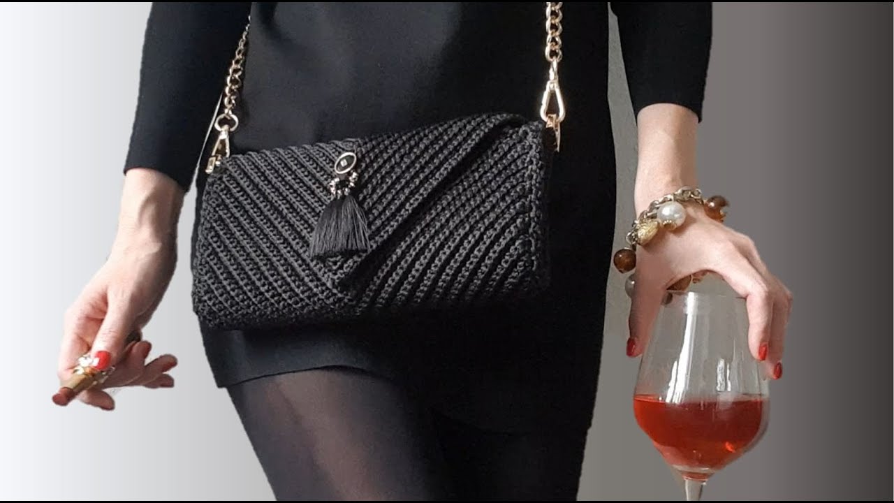 Classic crochet bag tutorial Part 1 YouTube