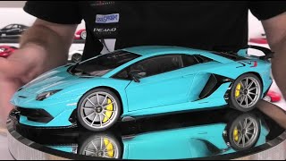 Lamborghini Aventador SVJ 1/18 от AUTOart Models — полный обзор