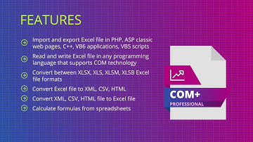 EasyXLS™ Professional Excel Library for COM+