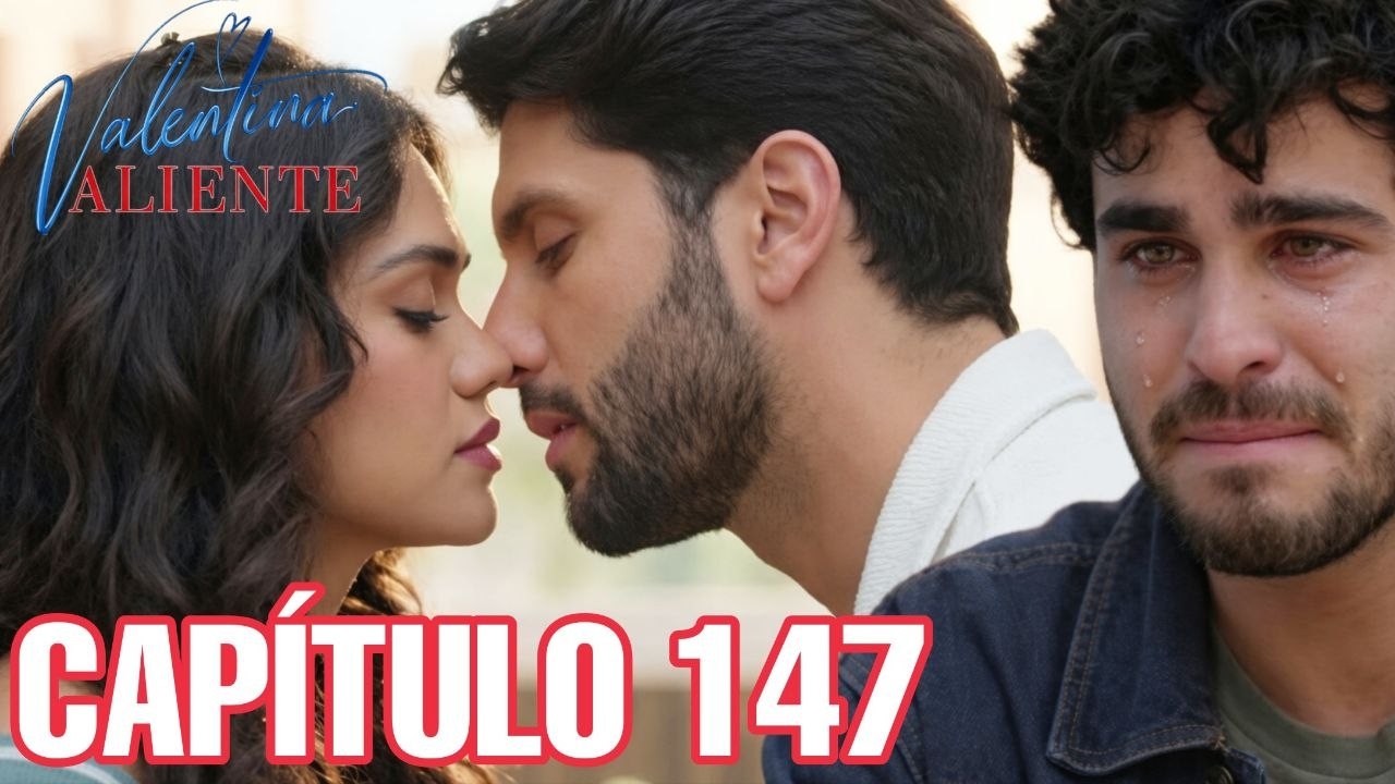 VALENTINA VALIENTE CAPÍTULO 147 | ¡Diego Sorprende a Alejandro Besando a Valentina!