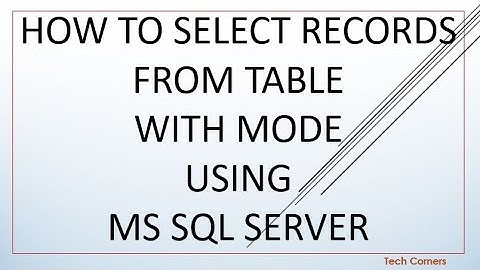 Part10 SQL Select Query In Stored Procedure | MS SQL Server for beginners | MS SQL Server Tutorials