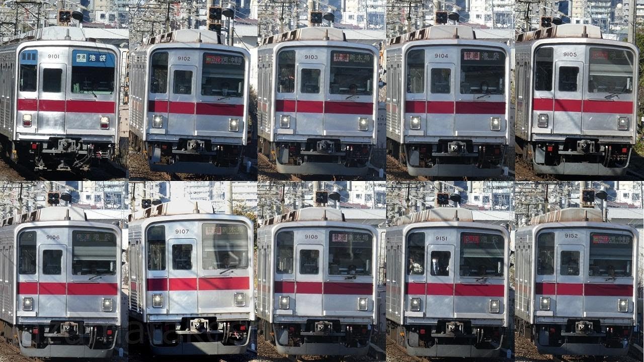 【東武 9000系・9050系 全10編成 映像まとめ】東武東上線 9000系列 全10編成 映像まとめ 皆様へのクリスマスプレゼント