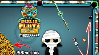 Zero to Maxx - Berlin trophy road 🏆 - 900m coins ~ 8 ball pool | unknown gamer 8bp screenshot 3