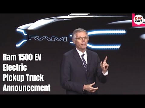 Ram 1500 EV Electric Pickup Truck Announcement