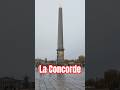 La Place de la Concorde en 60 secondes #paris #shorts