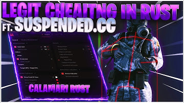 I Tried Snowball in rust with the best Rust CHEAT CALAMARI | SUSPENDED
