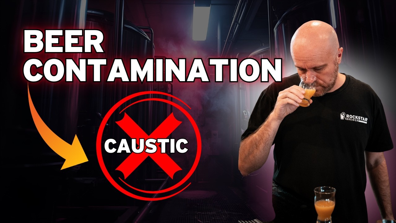 Brewery CIP Check Caustic Rinsing With Phenolphthalein and Deal With