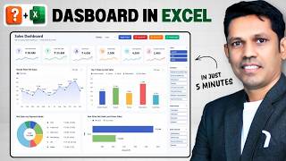 Bye Bye Manual Work in Excel | Create Fully Automated Dashboard in Excel