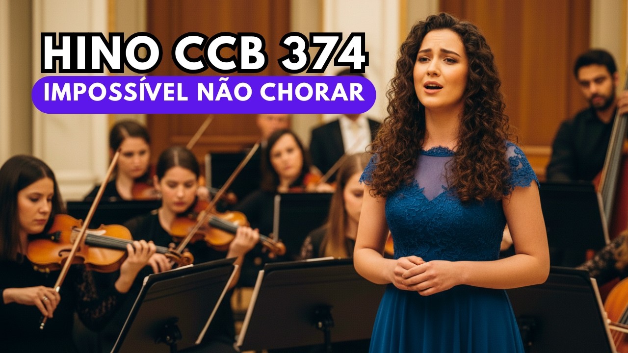 Hino CCB 374 Santo! Santo! Santo! - O Louvor que os Anjos Cantam