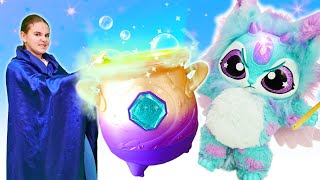 Игрушки Мэджик Миксис: Игровой набор волшебный котел Magic Mixies. Наколдуй себе питомца Мэджик Пет