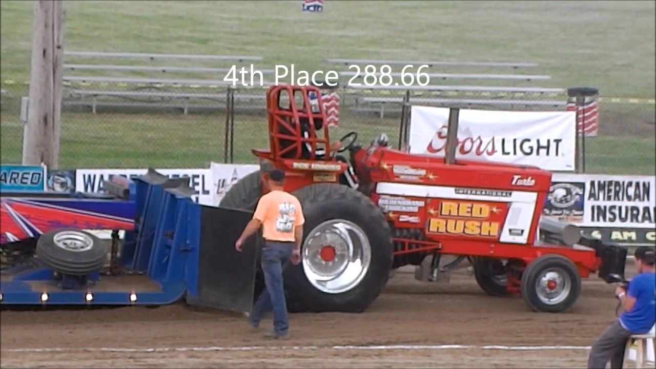Super Farm Tractor Pull Limited Pro 7517 Big Butler Fair YouTube